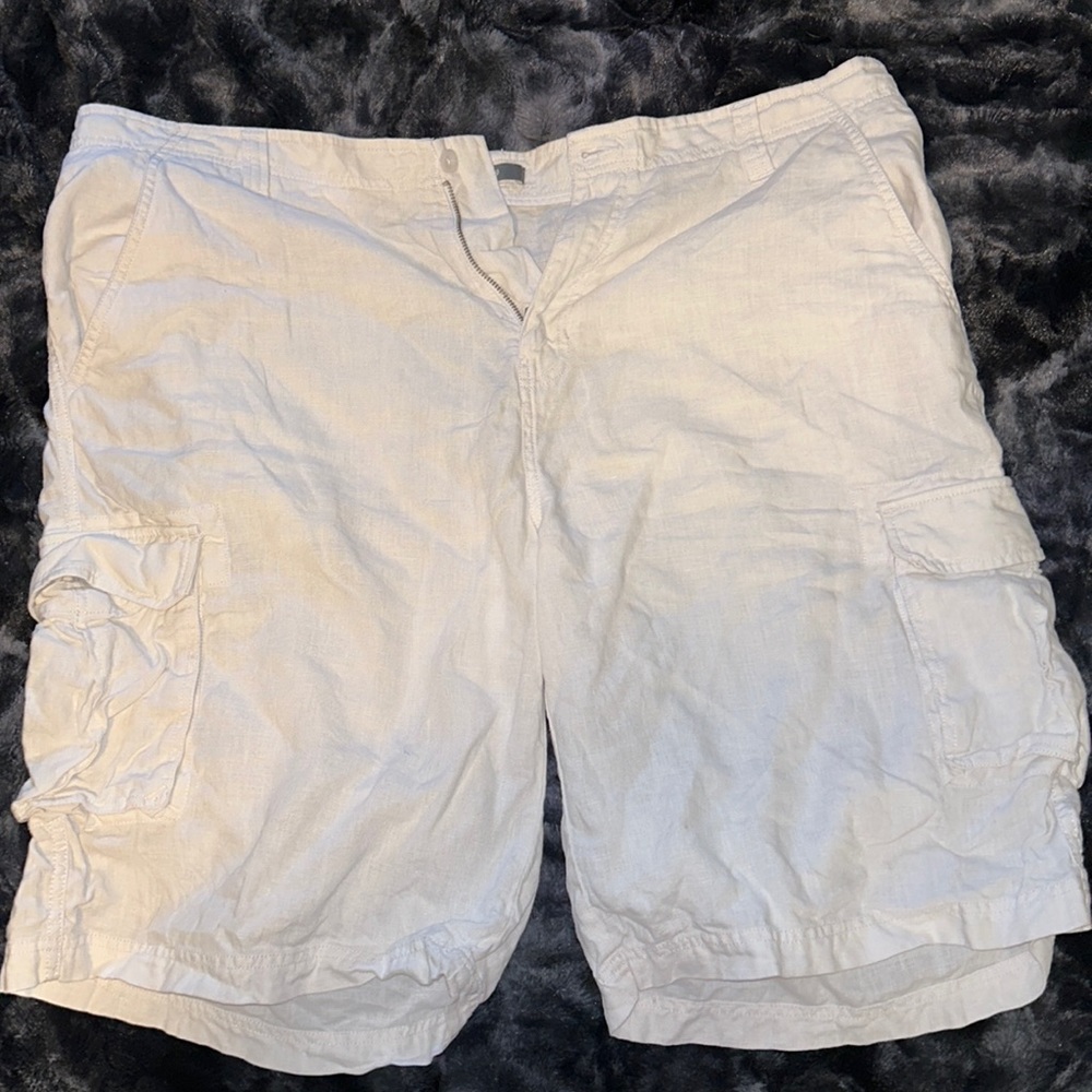 size 40 white cargo pants